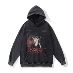 image-TKPA Hip-Hop Hooded Sweatshirt Loose Fit Unisex Streetwear