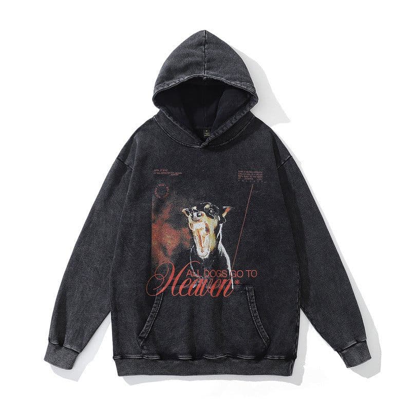 image-TKPA Hip-Hop Hooded Sweatshirt Loose Fit Unisex Streetwear
