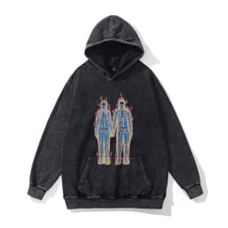 image-TKPA Hip-Hop Hooded Sweatshirt Loose Fit Unisex Streetwear