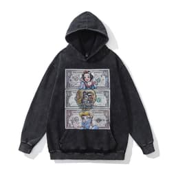image-TKPA Hip-Hop Hooded Sweatshirt Loose Fit Unisex Streetwear