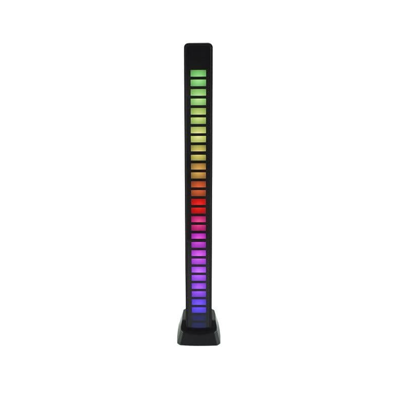 image-RGB LED Music Rhythm Lamp Voice Control USB Desktop Atmosphere Light