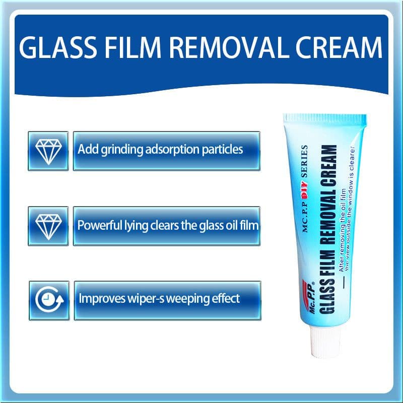 image-Yicai Glass Oil Film Remover 20g White