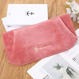 image-Rechargeable Hot Water Bottle Waist Belt Warmer with Plush Cover