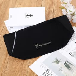 image-Rechargeable Hot Water Bottle Waist Belt Warmer with Plush Cover