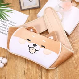 image-Rechargeable Hot Water Bottle Waist Belt Warmer with Plush Cover