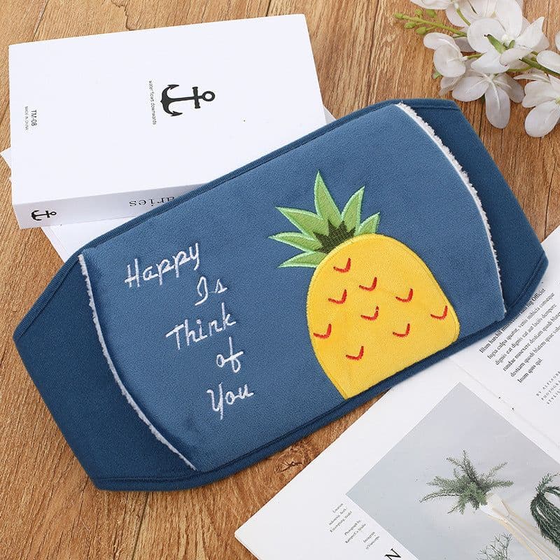 image-Rechargeable Hot Water Bottle Waist Belt Warmer with Plush Cover
