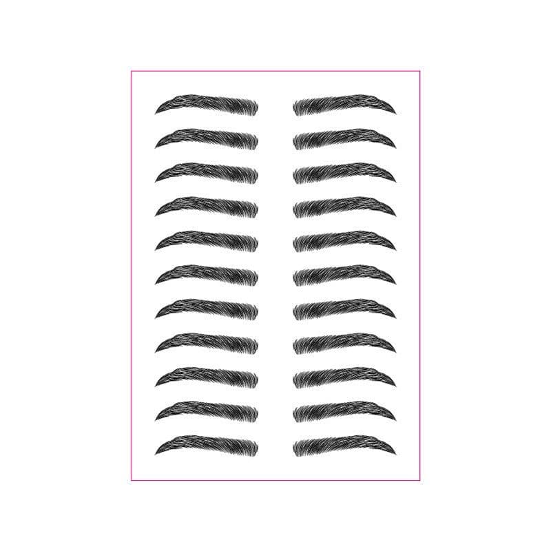 image-Tattoo Eyebrow Stickers Waterproof Semi-Permanent Bionic