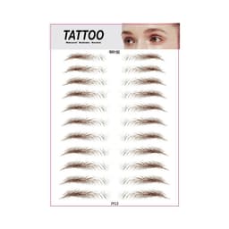 image-Tattoo Eyebrow Stickers Waterproof Semi-Permanent Bionic