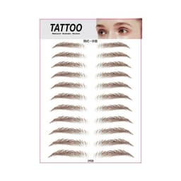image-Tattoo Eyebrow Stickers Waterproof Semi-Permanent Bionic