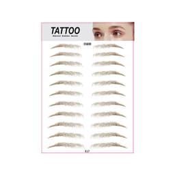 image-Tattoo Eyebrow Stickers Waterproof Semi-Permanent Bionic
