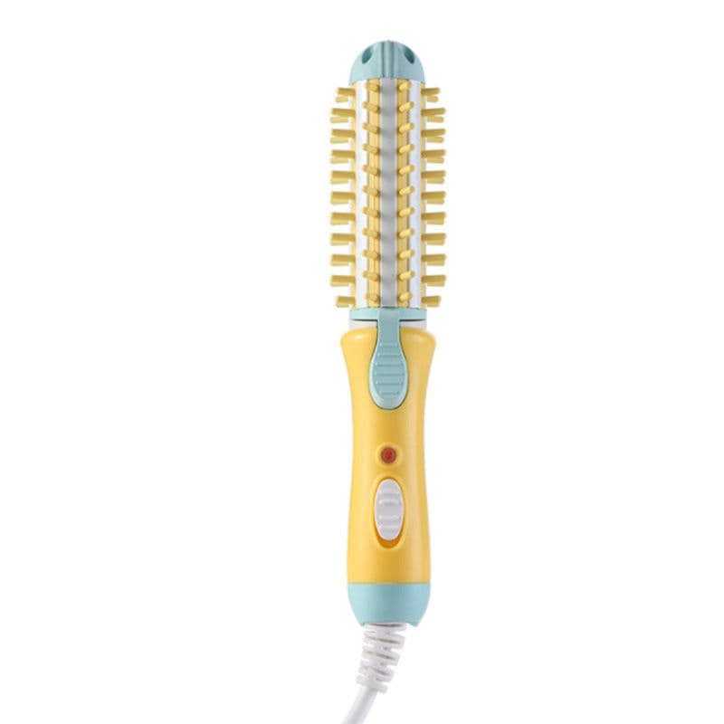 image-Mini Hair Straightener Curler 2-in-1 Dual-Use Styling Comb