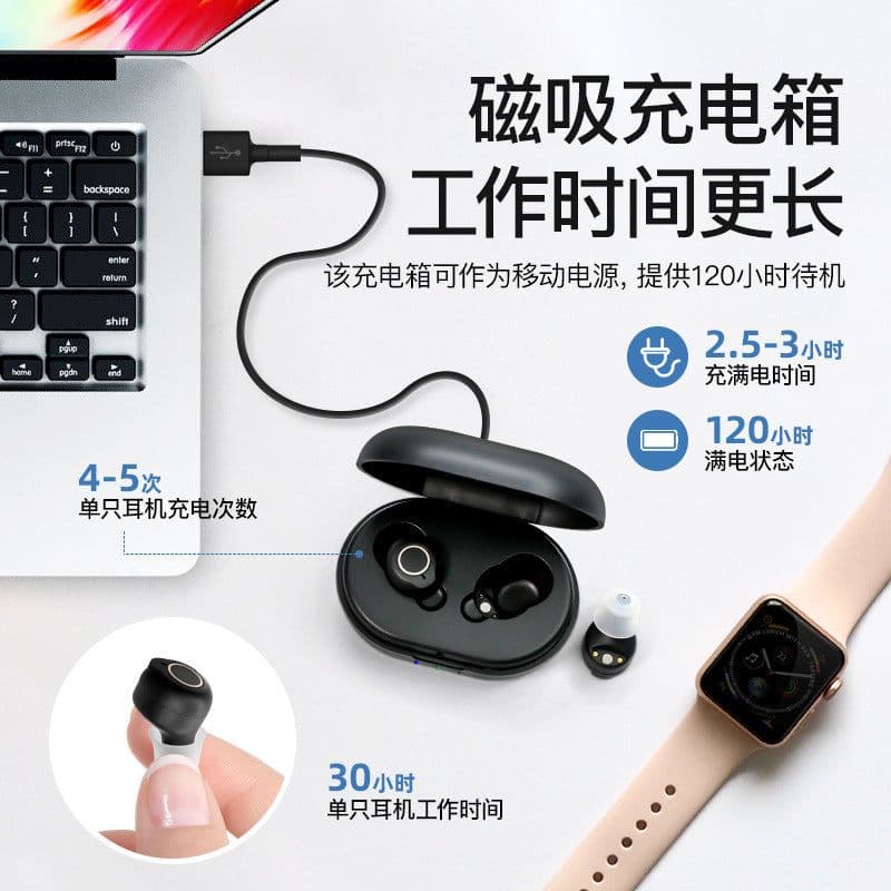image-Rechargeable CIC Hearing Aid Sound Amplifier for Elderly