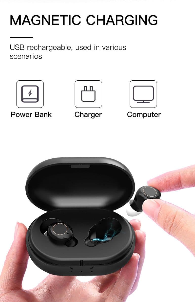 image-Rechargeable CIC Hearing Aid Sound Amplifier for Elderly