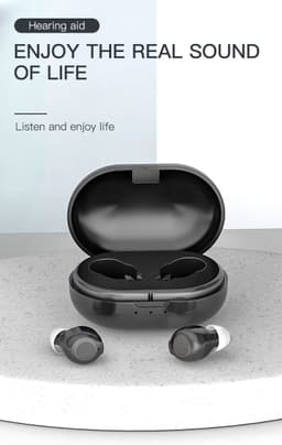 image-Rechargeable CIC Hearing Aid Sound Amplifier for Elderly