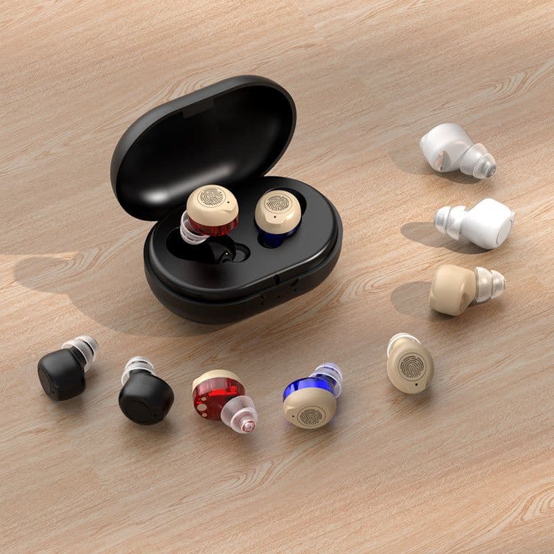 image-Rechargeable CIC Hearing Aid Sound Amplifier for Elderly