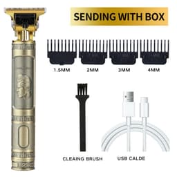 image-Heweipower T9 Electric Hair Clipper Rechargeable Titanium Blade