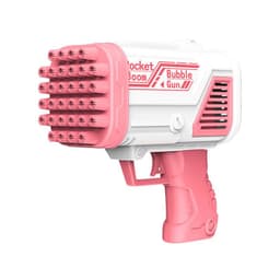 image-Gatling Bubble Gun Machine 32-Hole Rocket Launcher Kids Toy
