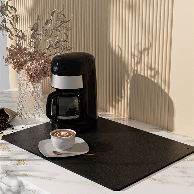 image-PU Leather Countertop Drain Mat Heat Insulation Pad