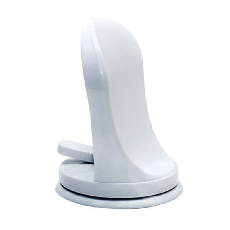 image-Bathroom Suction Cup Footstool 15x11.5cm Plastic Pedal
