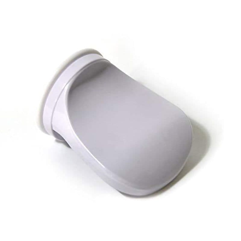 image-Bathroom Suction Cup Footstool 15x11.5cm Plastic Pedal