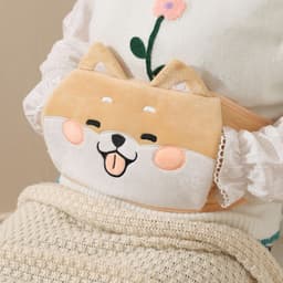 image-Hand Guardian Cartoon PVC Hot Water Bottle with Waist Belt