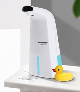 image-Automatic Foam Soap Dispenser Rechargeable Touchless Hand Sanitizer