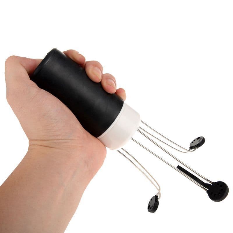 image-Electric Egg Beater Mixer with Stirring Rod - Colorful