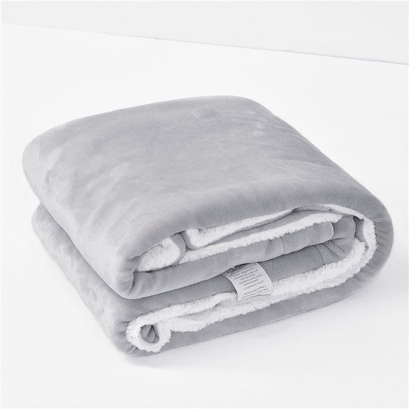 image-Winter Thickened Double-Layer Fleece Blanket