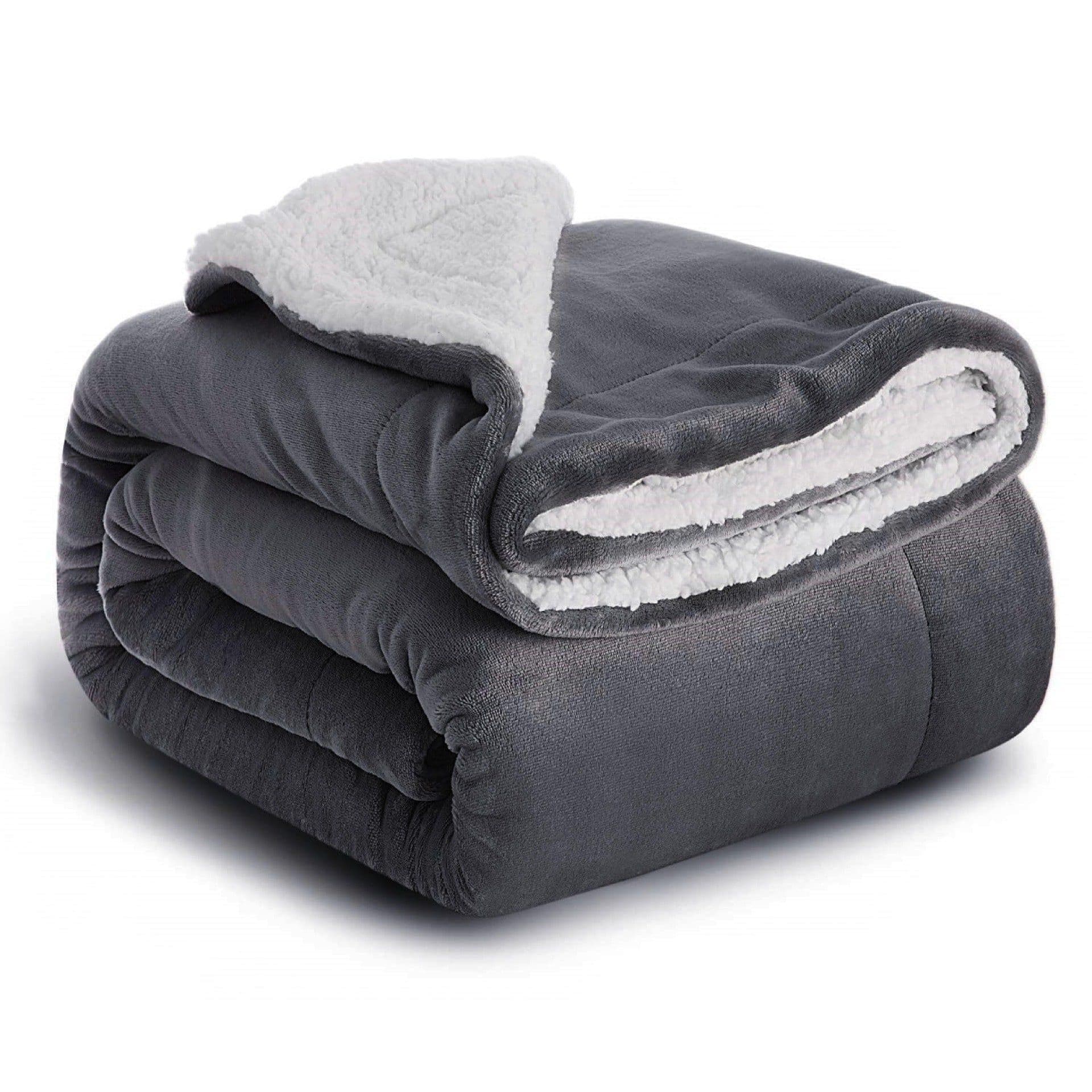 image-Winter Thickened Double-Layer Fleece Blanket