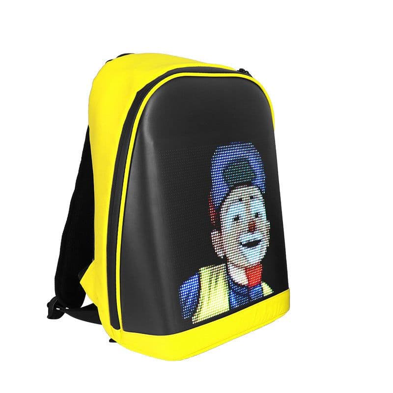 image-SANTO LED Display Backpack Waterproof Smart Advertising 20-35L
