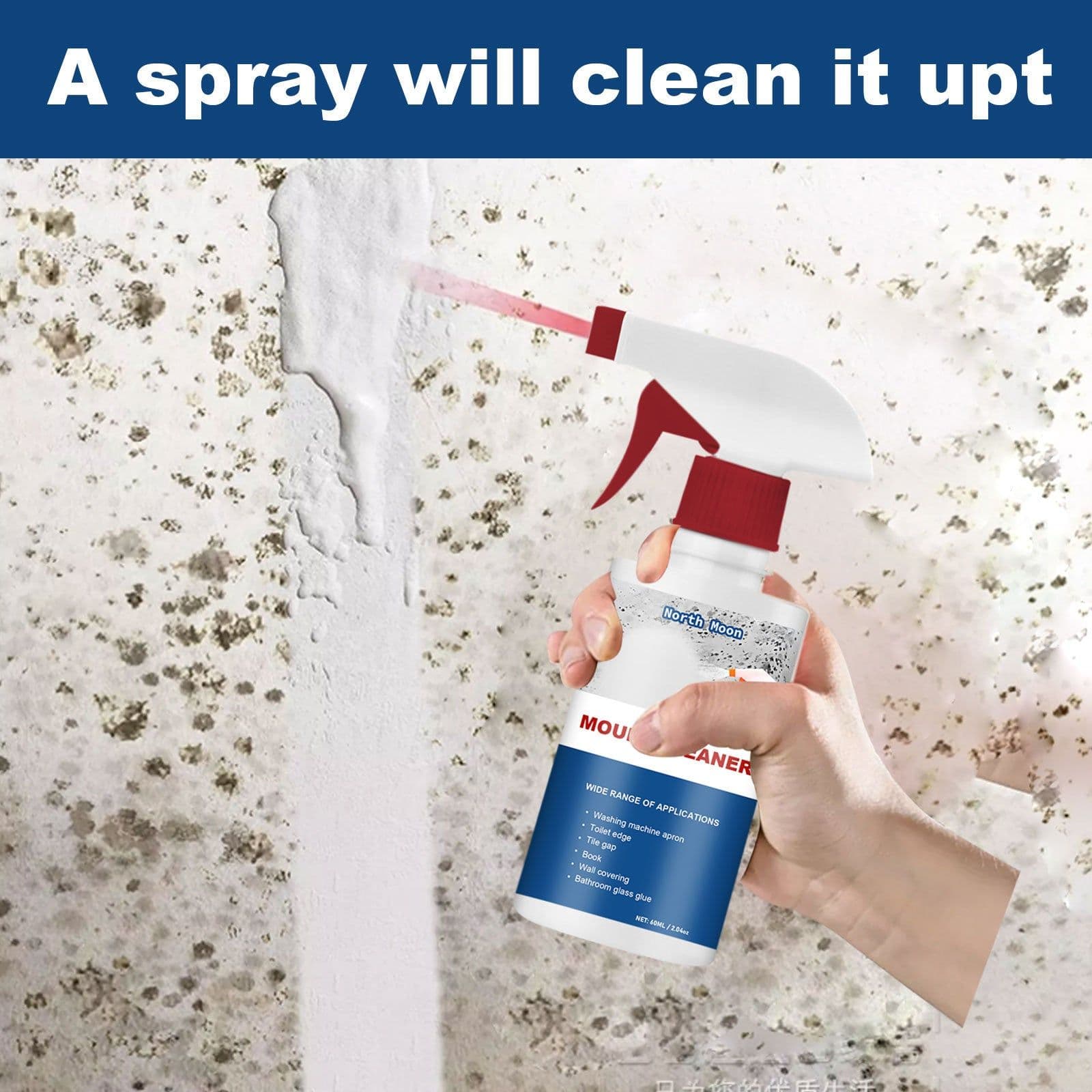image-North Moon Wall Mildew Remover Spray 60ml