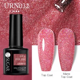 image-UR SUGAR Nail Polish Gel URN090 7.5ML Solid Color Phototherapy