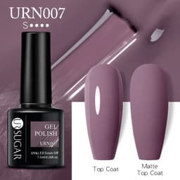 image-UR SUGAR Nail Polish Gel URN090 7.5ML Solid Color Phototherapy