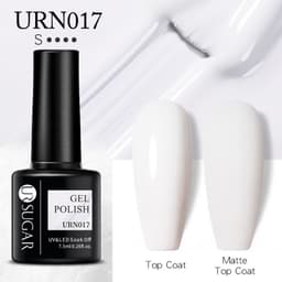 image-UR SUGAR Nail Polish Gel URN090 7.5ML Solid Color Phototherapy