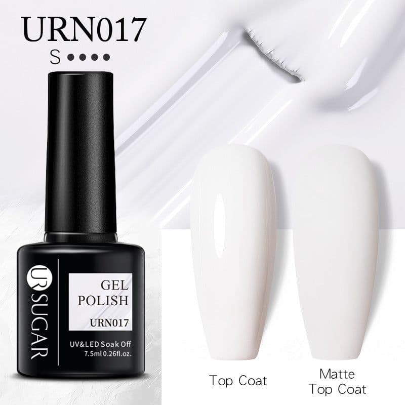 image-UR SUGAR Nail Polish Gel URN090 7.5ML Solid Color Phototherapy
