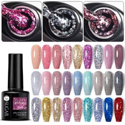 image-UR SUGAR Nail Polish Gel URN090 7.5ML Solid Color Phototherapy