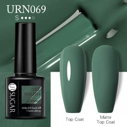 image-UR SUGAR Nail Polish Gel URN090 7.5ML Solid Color Phototherapy