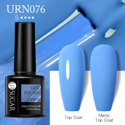 image-UR SUGAR Nail Polish Gel URN090 7.5ML Solid Color Phototherapy