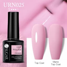 image-UR SUGAR Nail Polish Gel URN090 7.5ML Solid Color Phototherapy