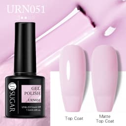 image-UR SUGAR Nail Polish Gel URN090 7.5ML Solid Color Phototherapy
