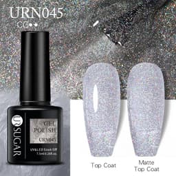 image-UR SUGAR Nail Polish Gel URN090 7.5ML Solid Color Phototherapy