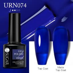 image-UR SUGAR Nail Polish Gel URN090 7.5ML Solid Color Phototherapy