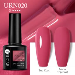 image-UR SUGAR Nail Polish Gel URN090 7.5ML Solid Color Phototherapy