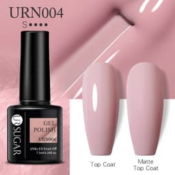 image-UR SUGAR Nail Polish Gel URN090 7.5ML Solid Color Phototherapy