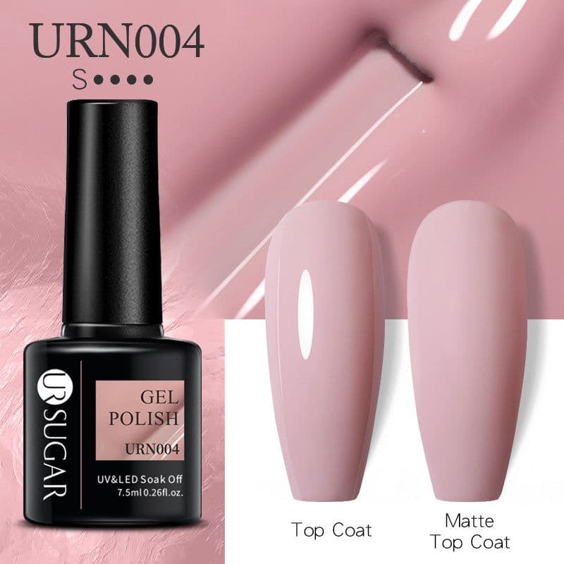 image-UR SUGAR Nail Polish Gel URN090 7.5ML Solid Color Phototherapy