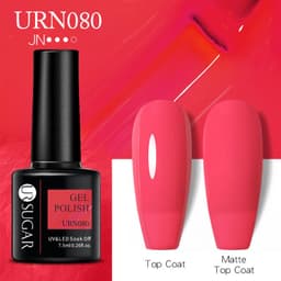 image-UR SUGAR Nail Polish Gel URN090 7.5ML Solid Color Phototherapy