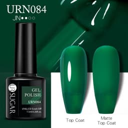 image-UR SUGAR Nail Polish Gel URN090 7.5ML Solid Color Phototherapy