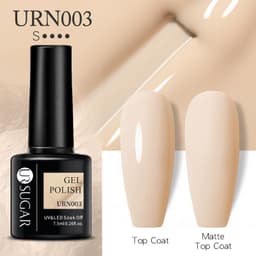image-UR SUGAR Nail Polish Gel URN090 7.5ML Solid Color Phototherapy