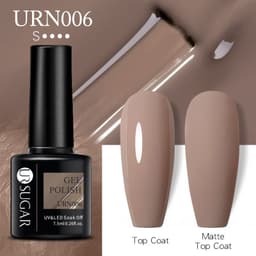image-UR SUGAR Nail Polish Gel URN090 7.5ML Solid Color Phototherapy