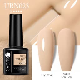 image-UR SUGAR Nail Polish Gel URN090 7.5ML Solid Color Phototherapy